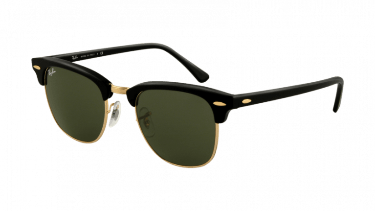 Clubmaster Sunglasses - Ray Ban 3016 Clubmaster 901 58 Clipart (767x431), Png Download