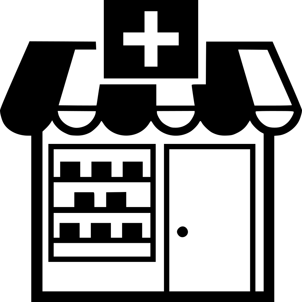 Pharmacy Pharmaceutical Drug Computer Icons Others - Drugstore Icon Png Clipart (980x980), Png Download