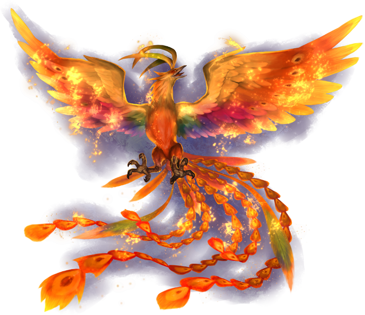 Download Phoenix Png Clipart 1 For Designing Purpose - Final Fantasy Explorers Phoenix Transparent Png (725x626), Png Download