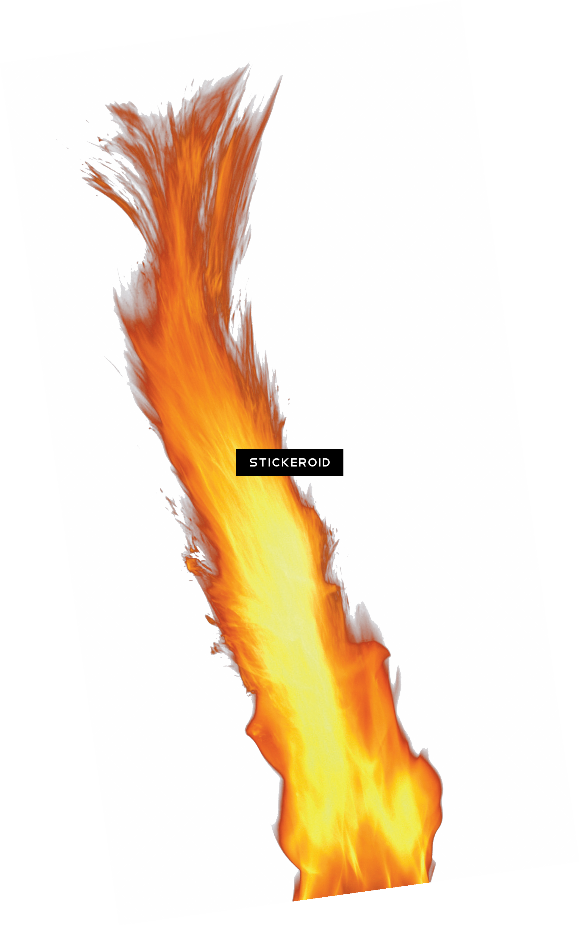 Flames Clipart (1949x3105), Png Download