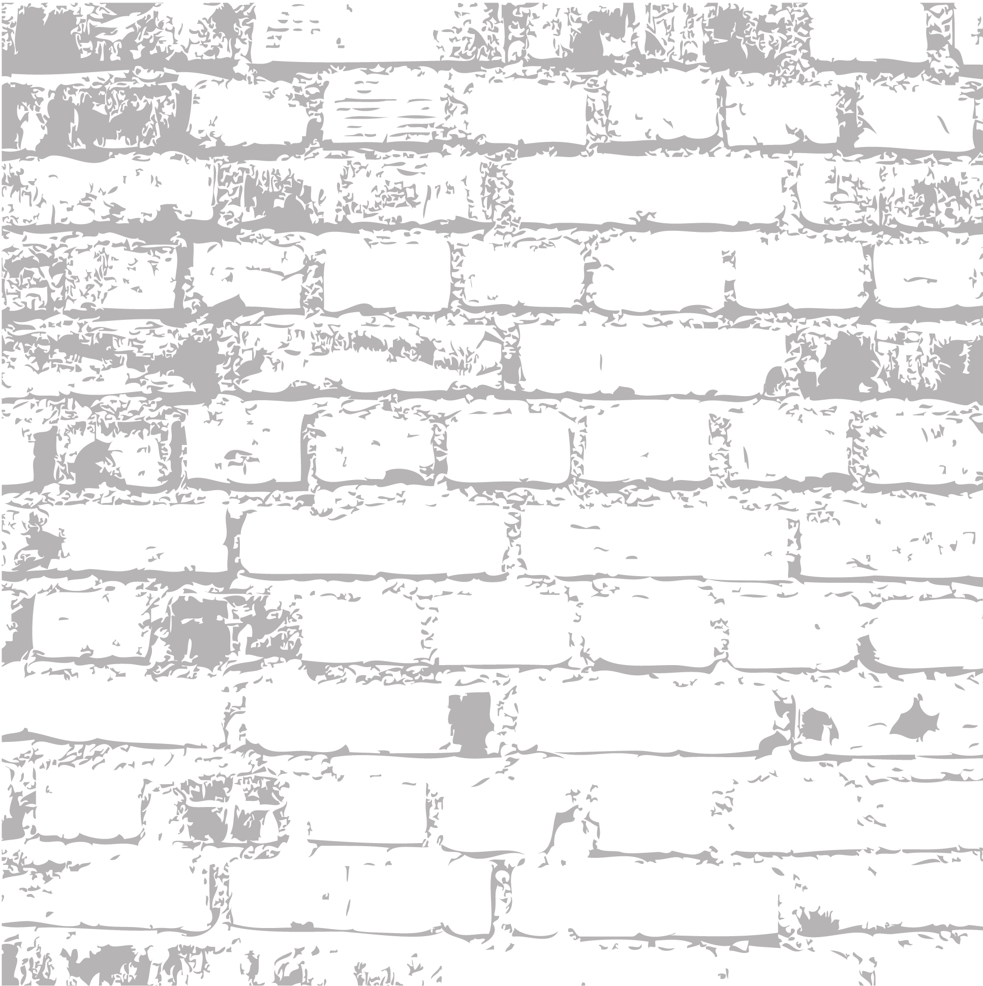 Appealing Brick Wall Black And White Photos - Brick Wall Texture Png Clipart (1934x1939), Png Download