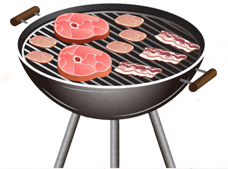 Grill Png File Download Free - Grill Clipart Png Transparent Png (600x600), Png Download