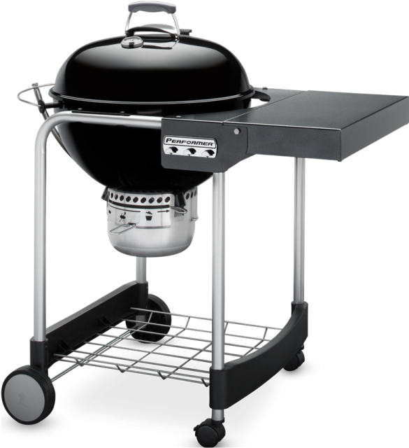 Performer Charcoal Grill - Weber Performer Gbs 57 Cm Clipart (750x713), Png Download