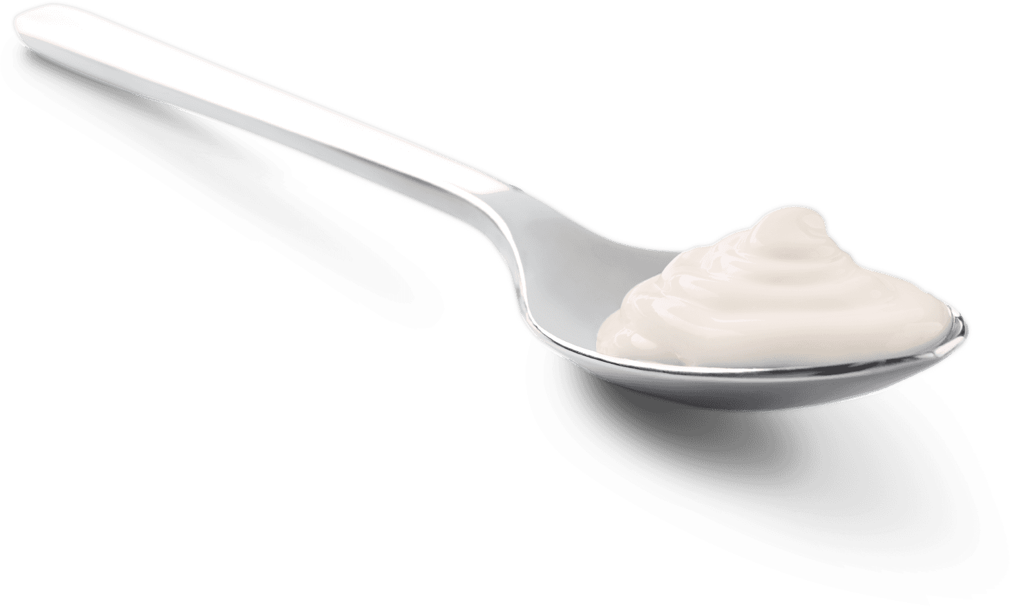 Download Spoon With Curd Png - Spoon With Curd Clipart (1462x879), Png Download