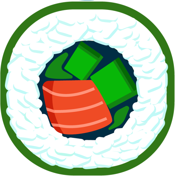 Sushi Roll Png - Knife Hit Rare Bosses Clipart (566x570), Png Download