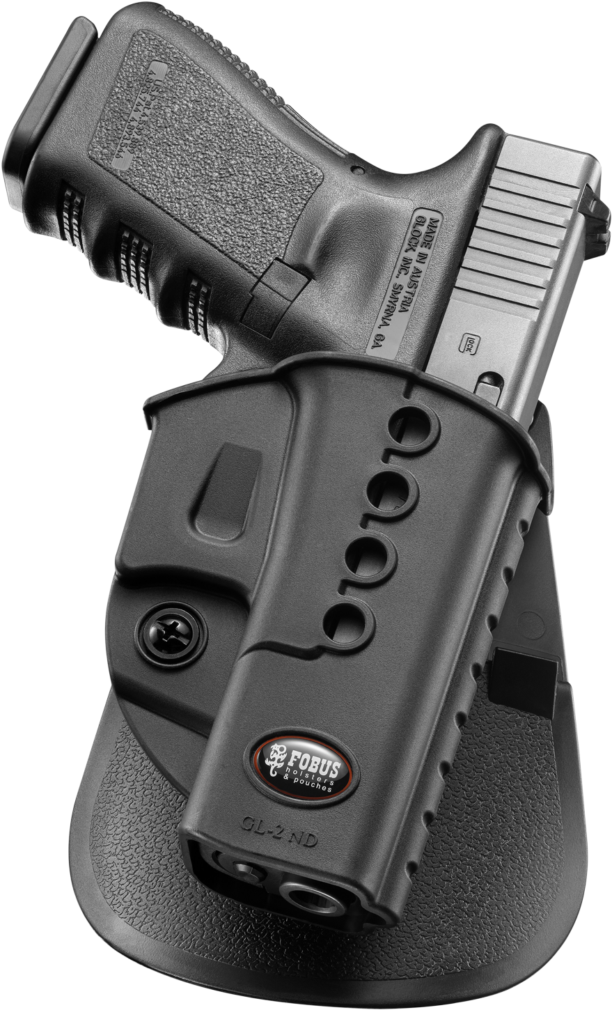 Fobus Holster For Glock 17/19/22/23/31/ - Holster Fobus Glock 17 Clipart (879x1450), Png Download