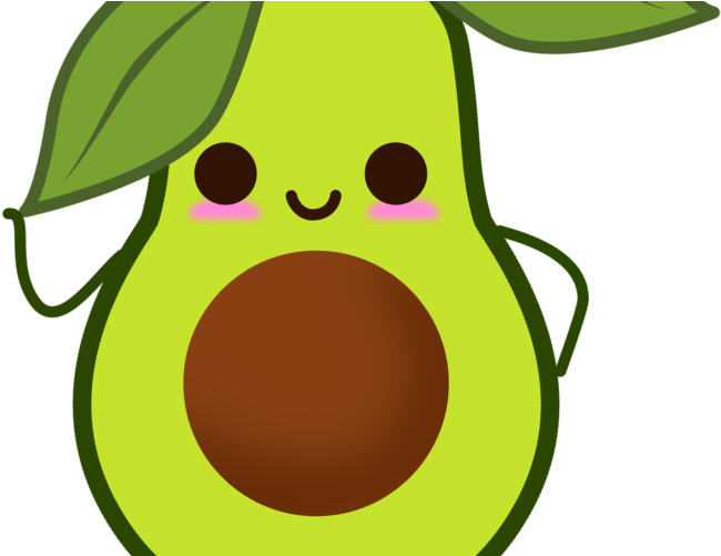 Image Free Clipart Avocado - Funny Avocado - Png Download (800x500), Png Download
