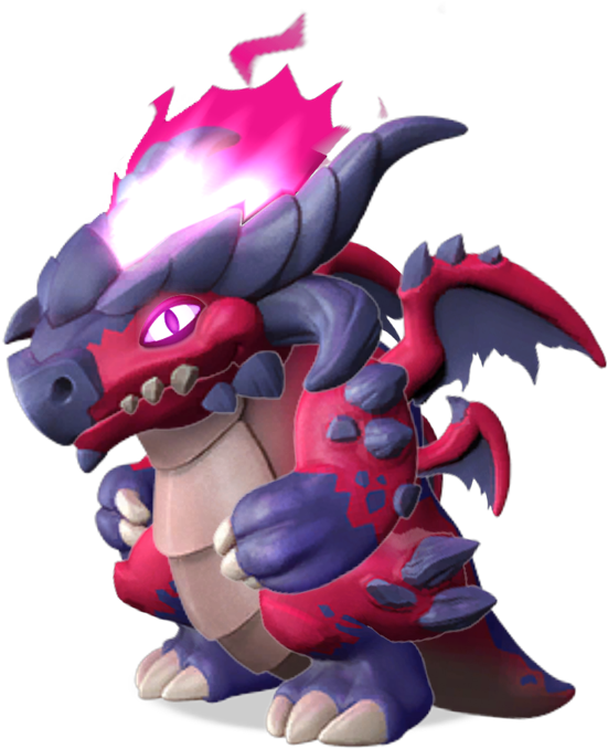 Demonic Dragon - Dragon Mania Legends Demonic Dragon Clipart (741x741), Png Download