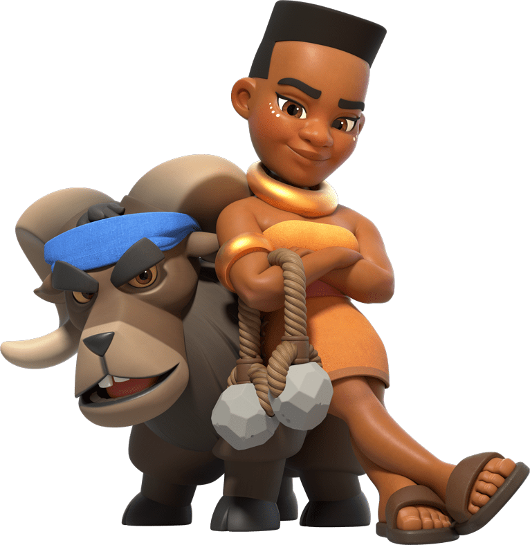 Ram Rider Challenge - Clash Royale Cavabélier Clipart (766x788), Png Download