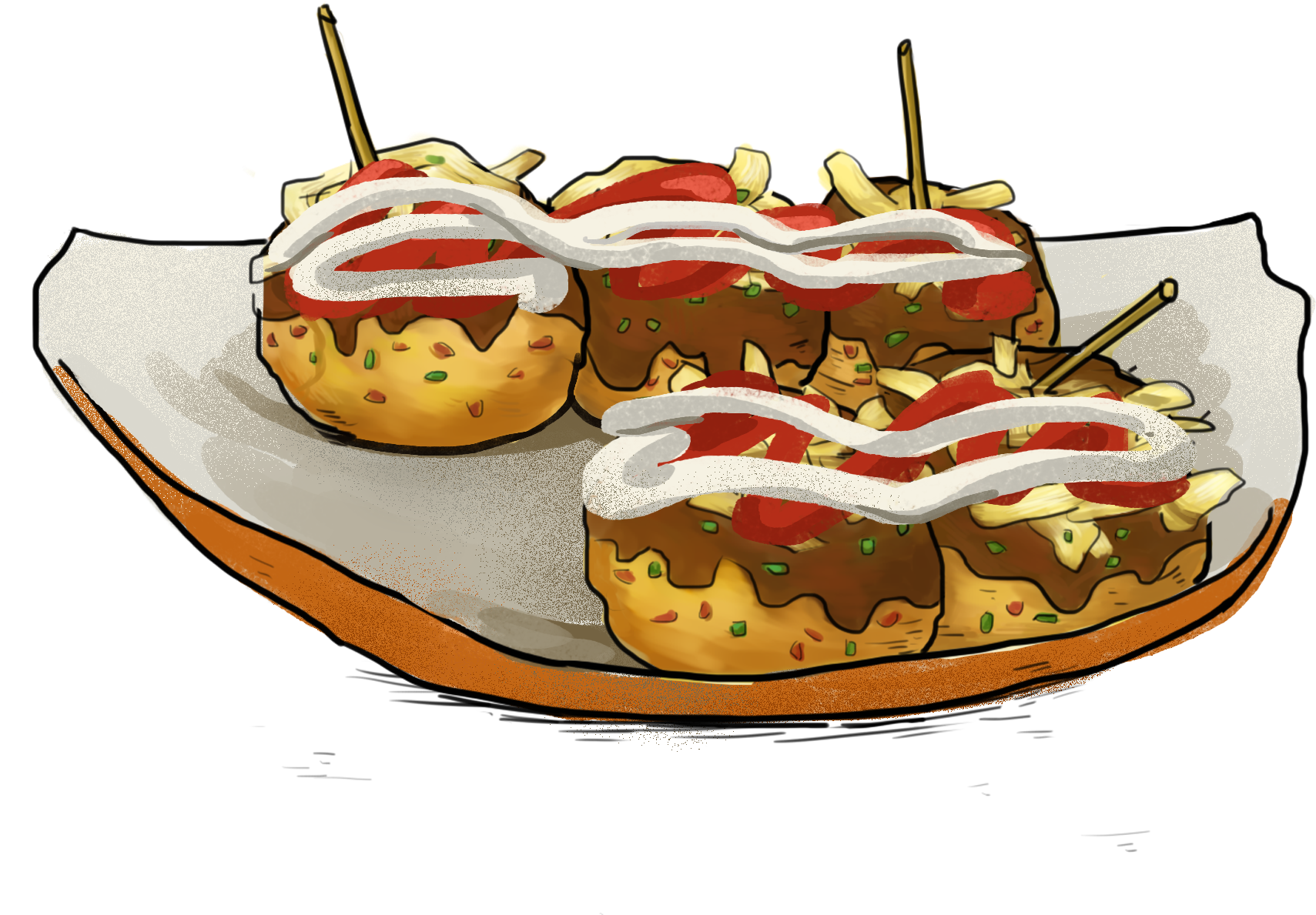 Element Vector Food Illustration Png And Psd - Illustration Clipart (2000x2000), Png Download