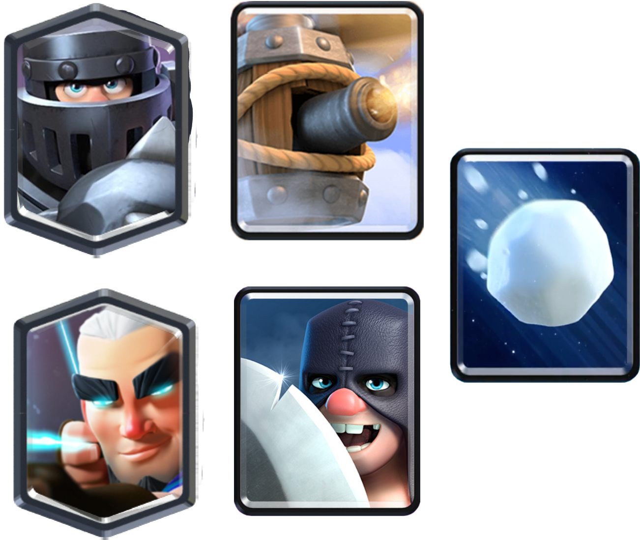 R - I - P - Old Clash Royale Card Renders Clipart (1440x1302), Png Download