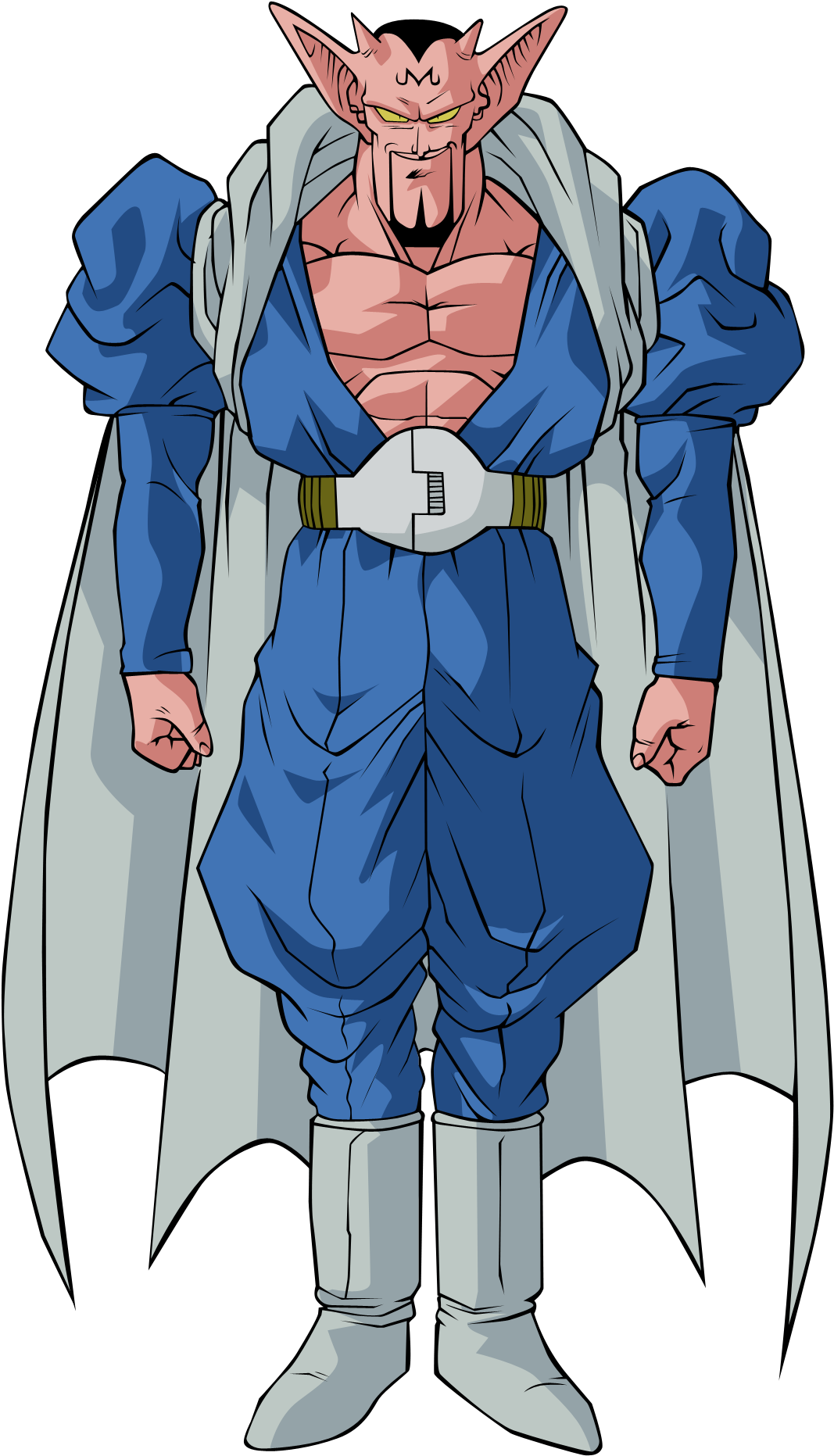 Dragon Ball Z Dabura , Png Download - Dabura Dbz Clipart (1067x1863), Png Download