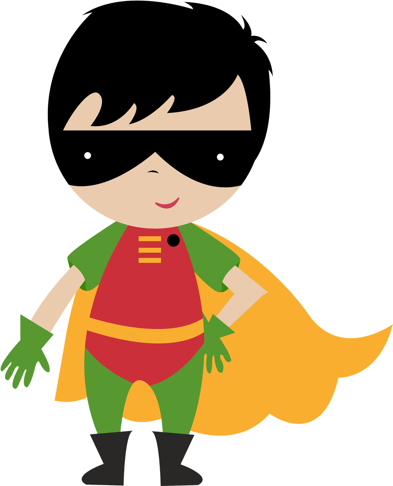 Baby Superheroes Clipart - Png Super Heroes Clipart Transparent Png (1344x1600), Png Download