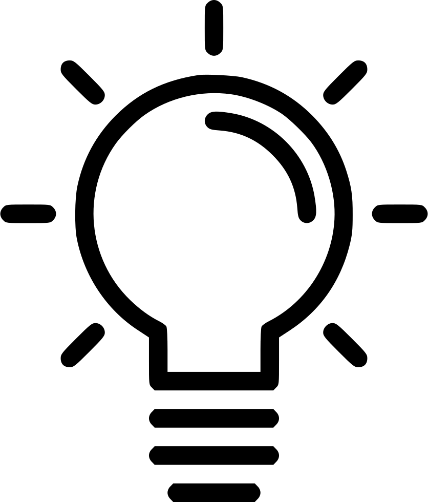 Lamp Idea Creativity Svg Png Icon Free Download - Lamp Svg Clipart (836x980), Png Download