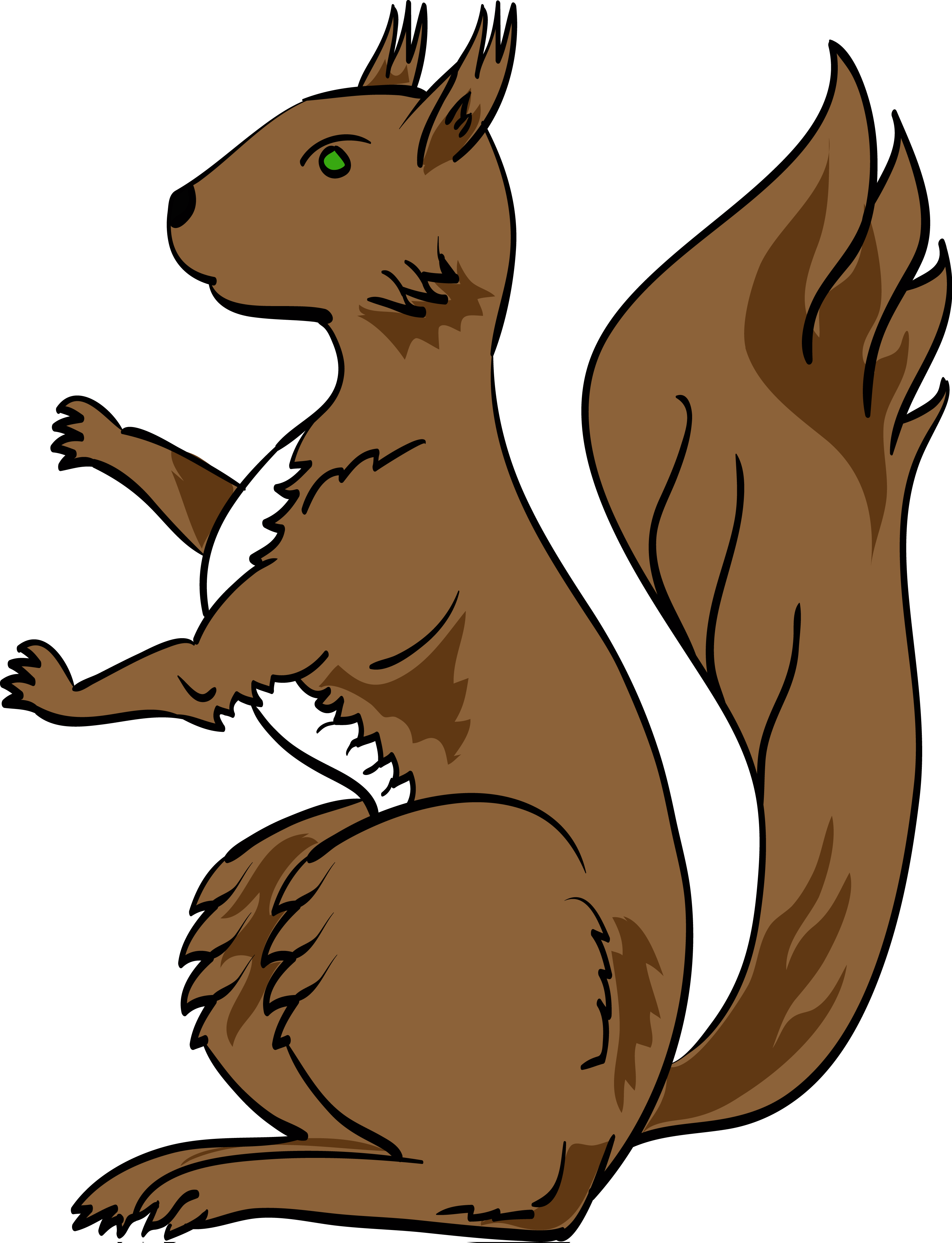 Myblazon Com Learn About Heraldry Symbols With - Coat Of Arms Squirrel Clipart (3000x3915), Png Download