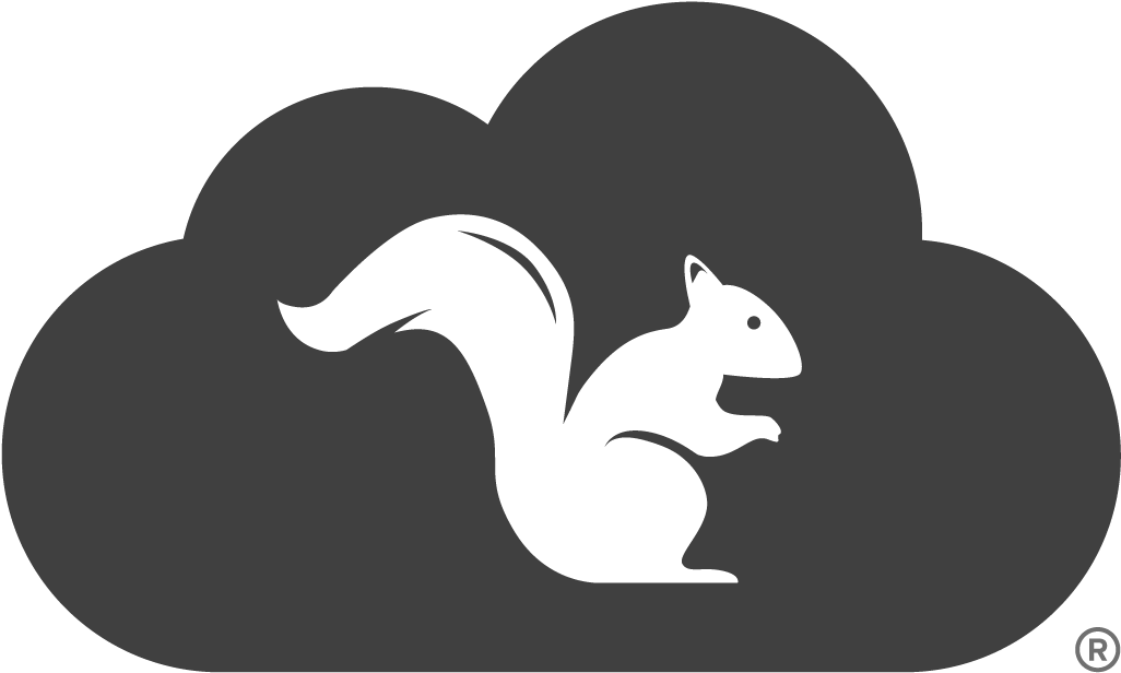 Squirrels - Silhouette Clipart (1600x1600), Png Download