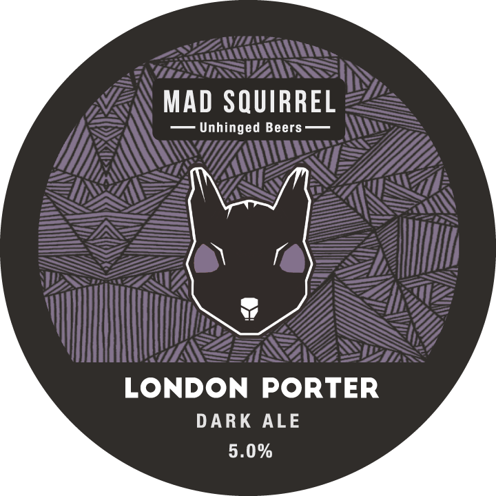 Mad Squirrel London Porter Clipart (720x720), Png Download