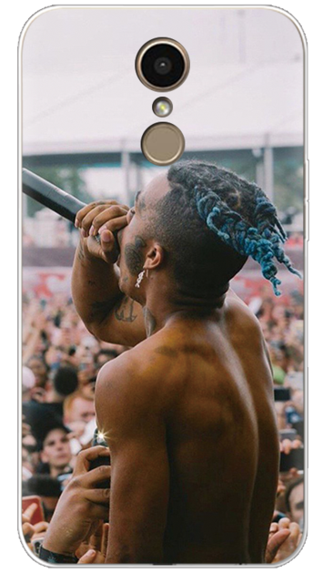 Xxxtentacion Hip Hop Rapper Cover For Lg G6 G7 G5 G4 - Xxxtentacion Rolling Loud 2018 Clipart (630x630), Png Download