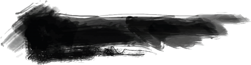 Grunge Ink Splashes And Stain - Sketch Clipart (866x650), Png Download