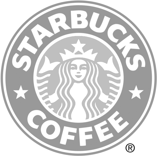 Cartoon Sticker ''starbucks Coffee'' , Png Download - Starbucks Coffee Logo Transparent Clipart (594x593), Png Download