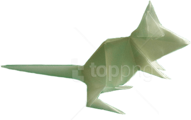 Free Png Download Origami Rat Png Images Background - Rat Origami Clipart (850x643), Png Download