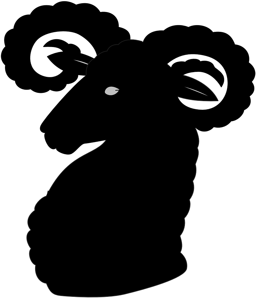 Ibex Head Horns Animal Goat Png Image - Clip Art Transparent Png (1280x1125), Png Download