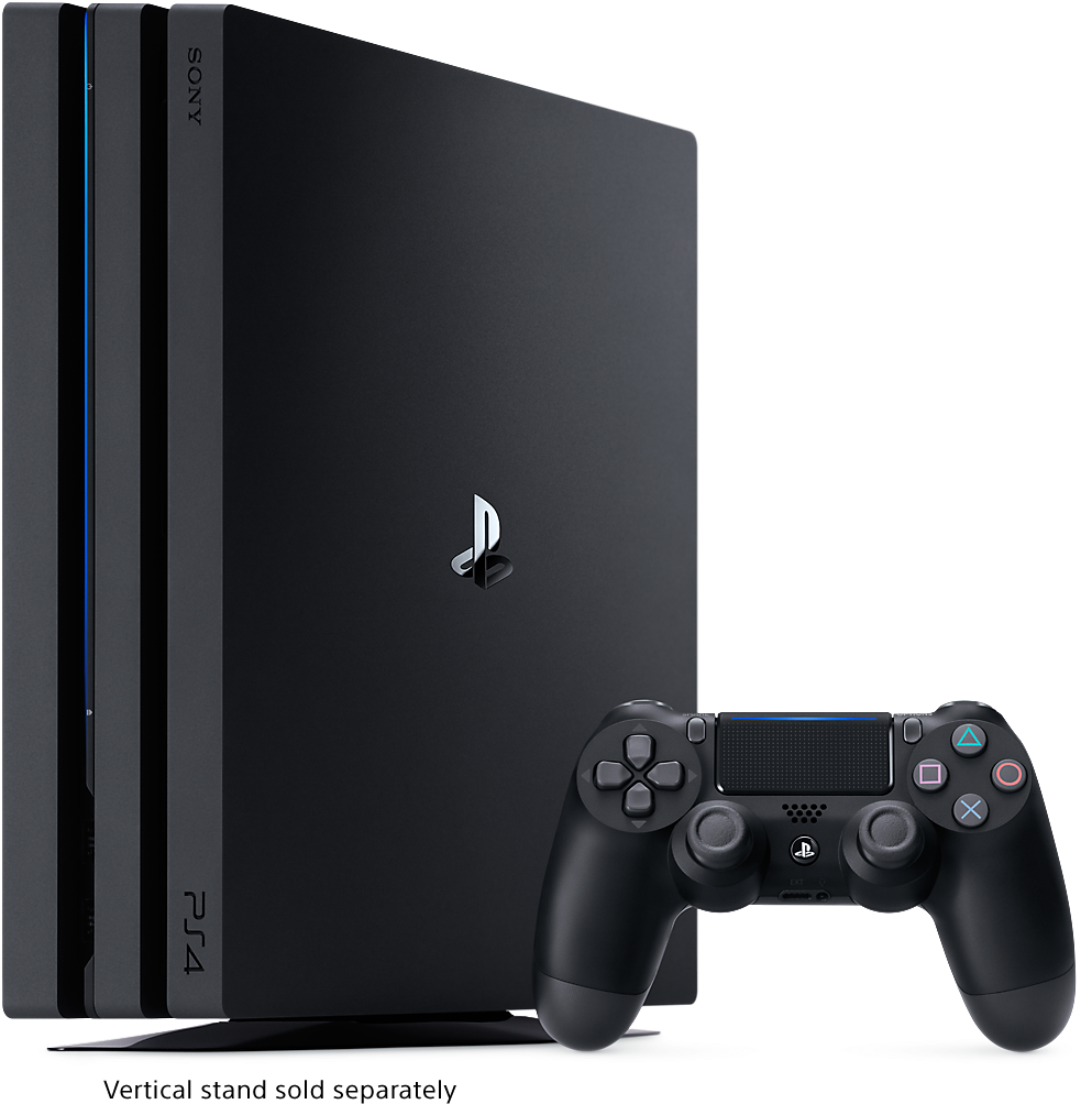 Ps4 Pro Png Clipart (1000x1007), Png Download
