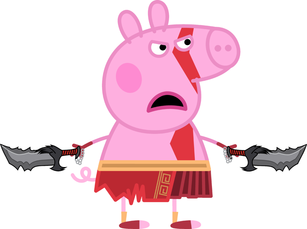 V Video Games Thread View Samegoogleiqdbsaucenao - Peppa Pig Is God Clipart (1024x765), Png Download