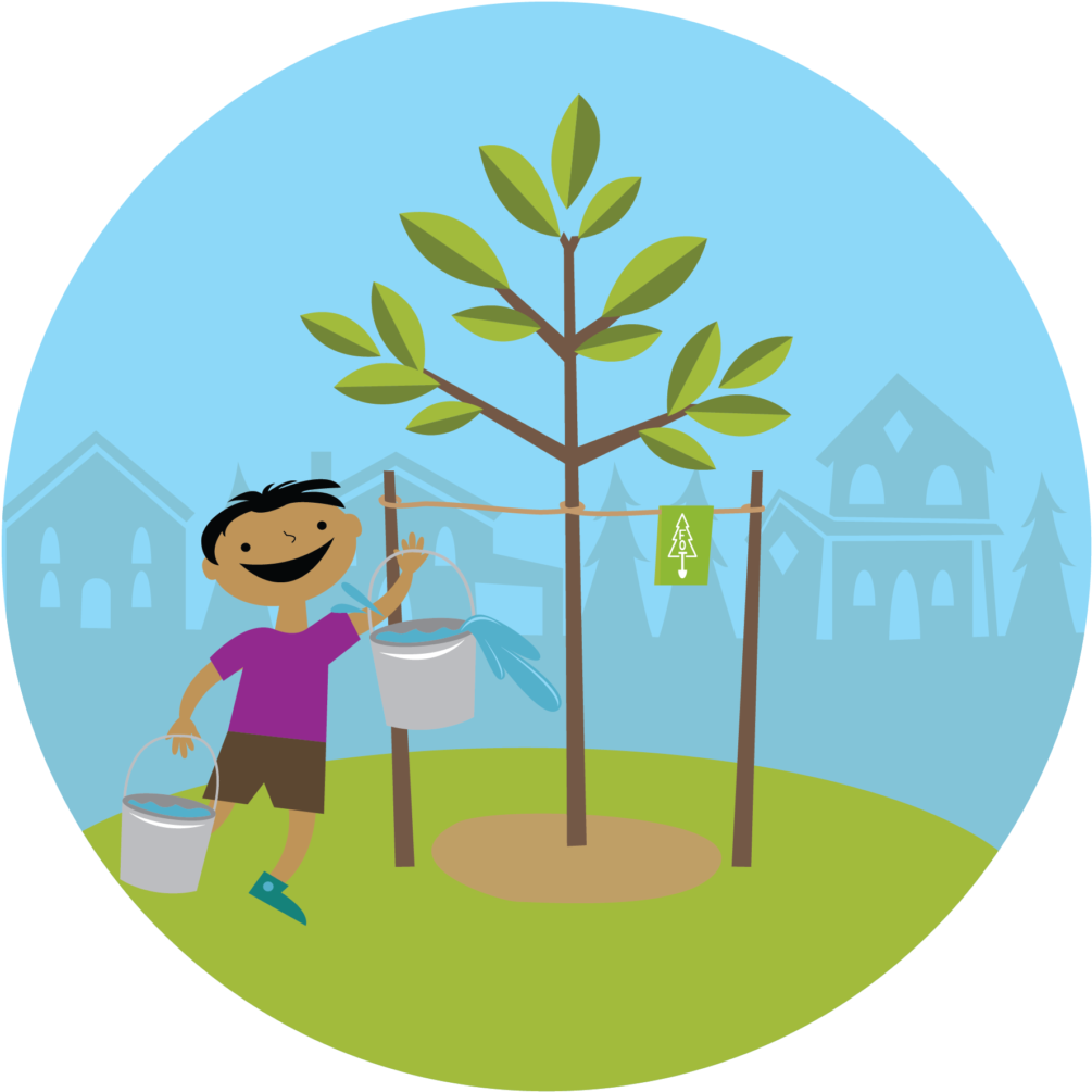 Shrub Bushes Clipart Plantation Day - Planting Tree Clipart - Png Download (1024x1024), Png Download
