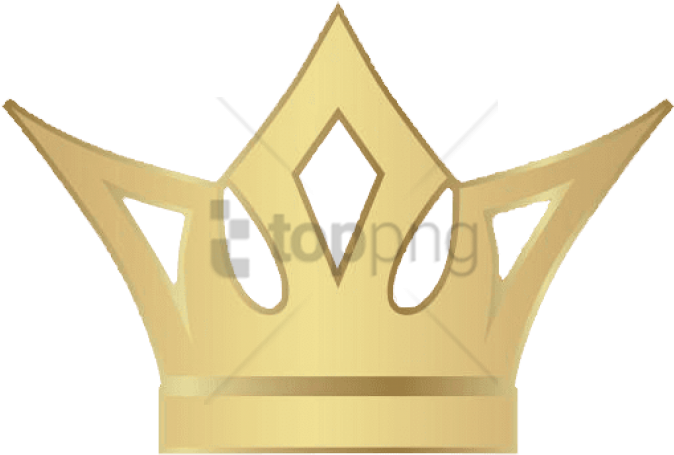 Free Png Transparent Gold Crown Png Png Image With - Background Crown For Photoshop Clipart (850x590), Png Download