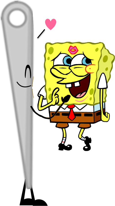 The Needle And Spongebob Png Pack - Spongebob Png Pack Clipart (481x845), Png Download