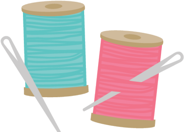 Sewing Needle Png - Sewing Thread Clip Art Transparent Png (640x480), Png Download