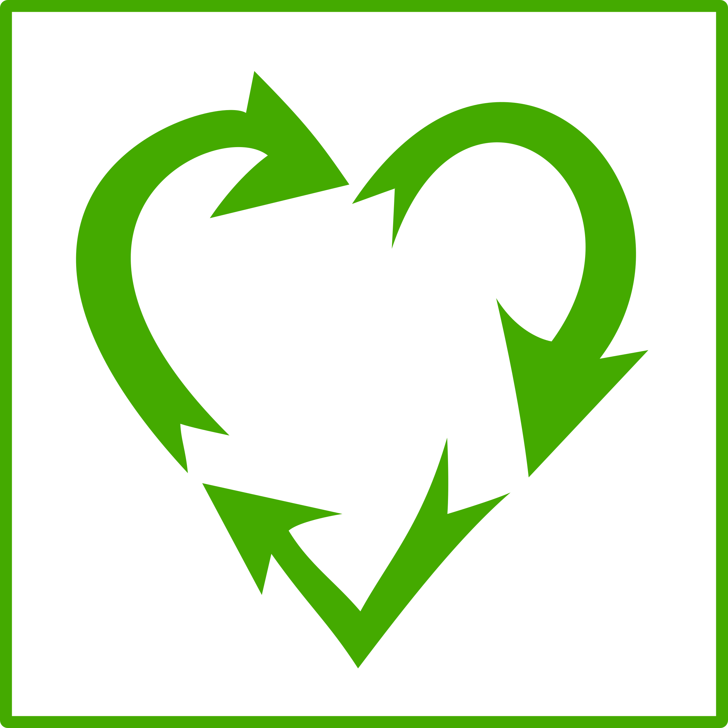 This Free Icons Png Design Of Eco Green Love Recycle Clipart (2400x2400), Png Download