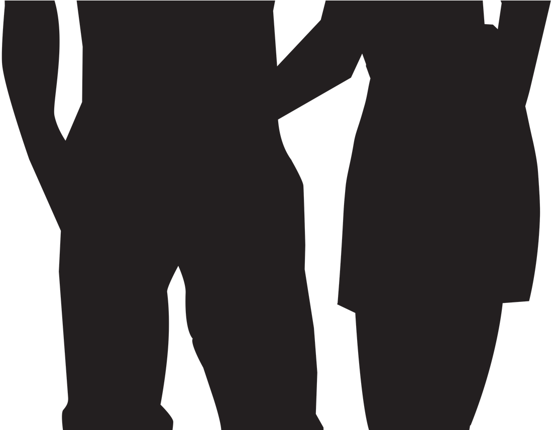 Couple Png Silhouettes Clip Art Image Valentn Pinterest - Shadow Transparent Png (1368x855), Png Download