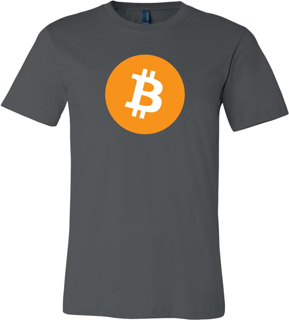 Show Your Support Of Bitcoin And Cryptocurrencies In - Wrecking Ball Overwatch Shirt Clipart (1024x1024), Png Download