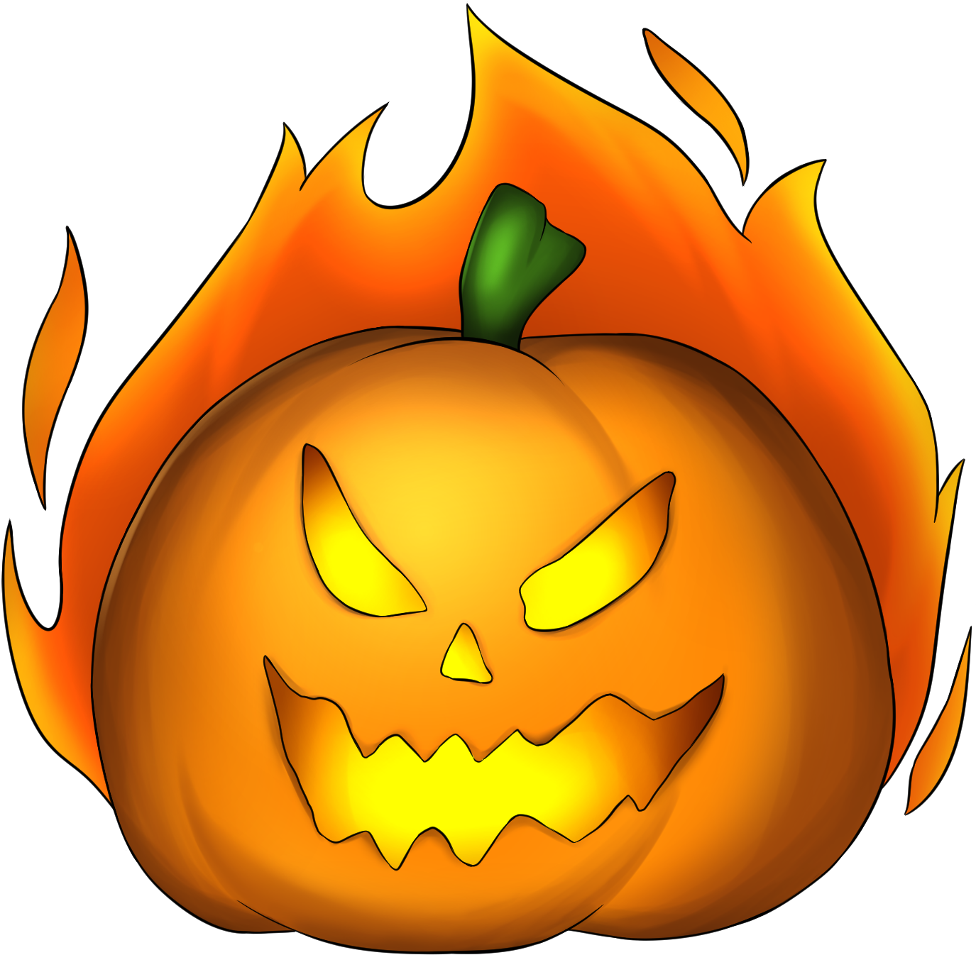 Mission Icon [illusory Valley] Grand Chase History - Jack-o'-lantern Clipart (1375x1346), Png Download