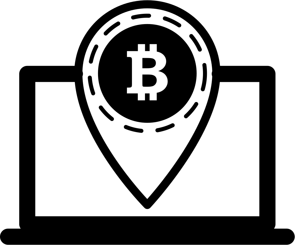 Bitcoin Symbol Placeholder In Laptop Comments - Bitcoin Clipart (981x814), Png Download
