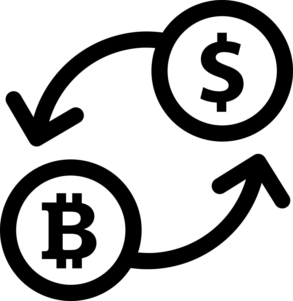 Bitcoin Png Image Free Download, Bitcoin Logo Png - Bitcoin To Usd Icon Clipart (954x980), Png Download