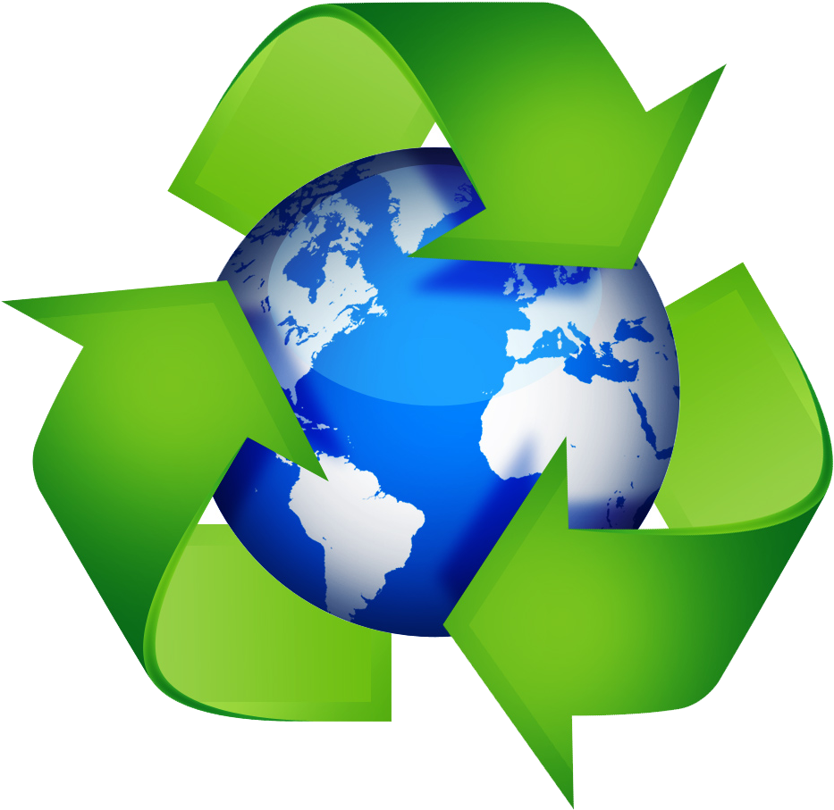 Recycle Clipart Disposal - Solid Waste Management Logo - Png Download (1013x967), Png Download