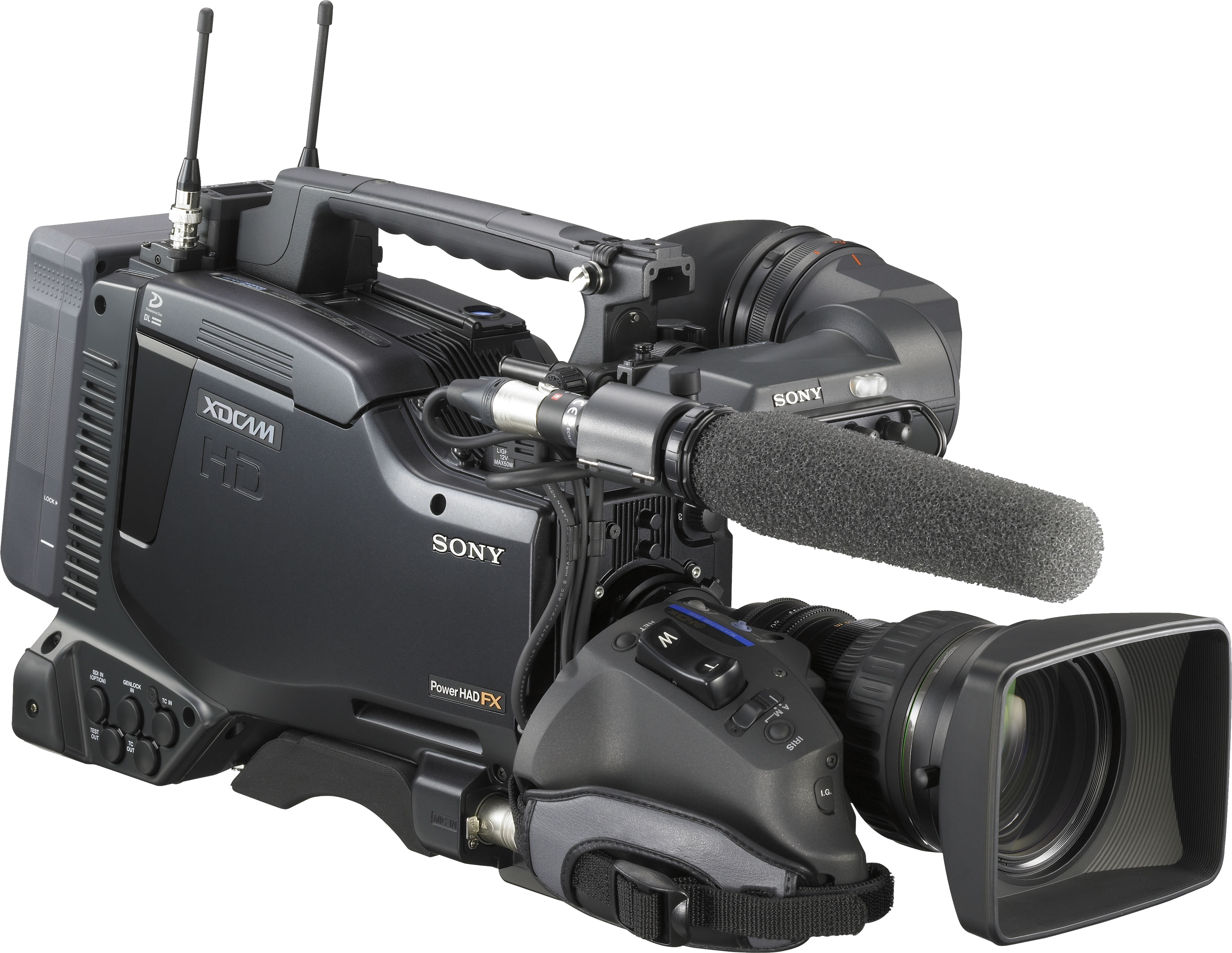 Video Camera Png Image - Sony Pmw 500 Clipart (3395x2626), Png Download