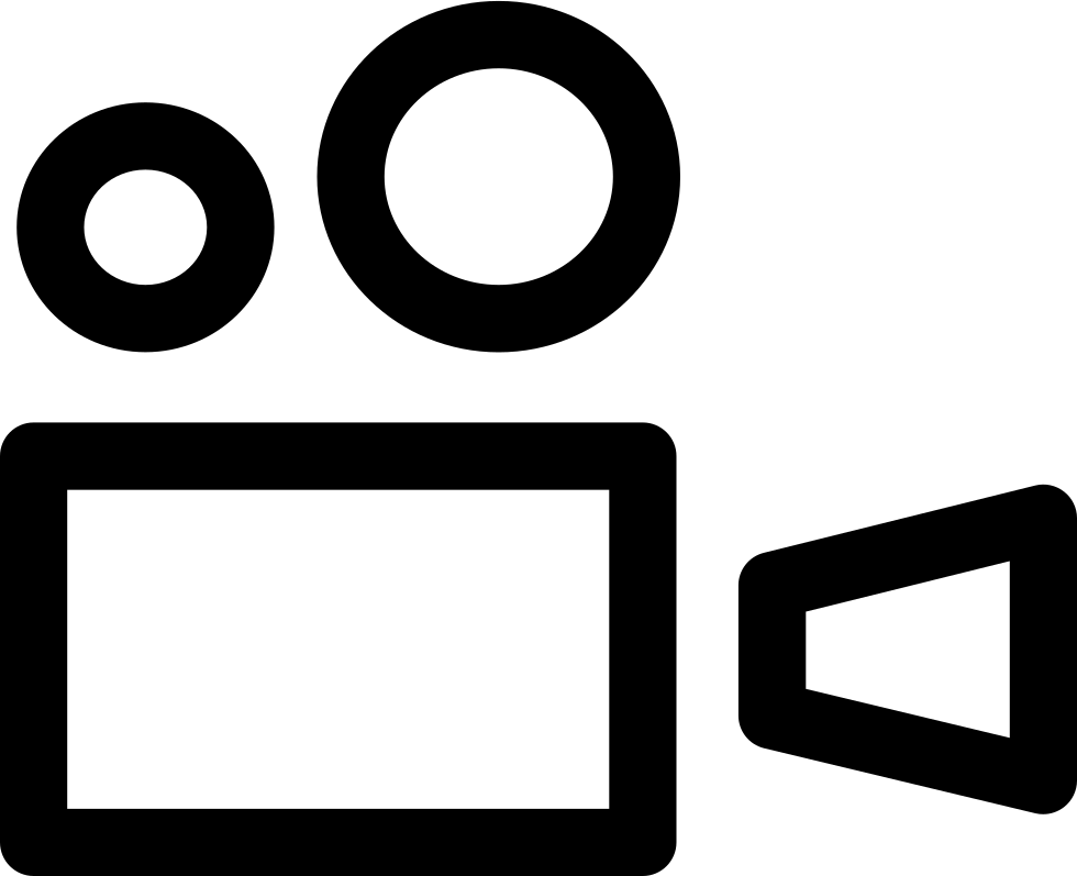 Video Camera Png - Download Icon Png Camera Clipart (980x797), Png Download
