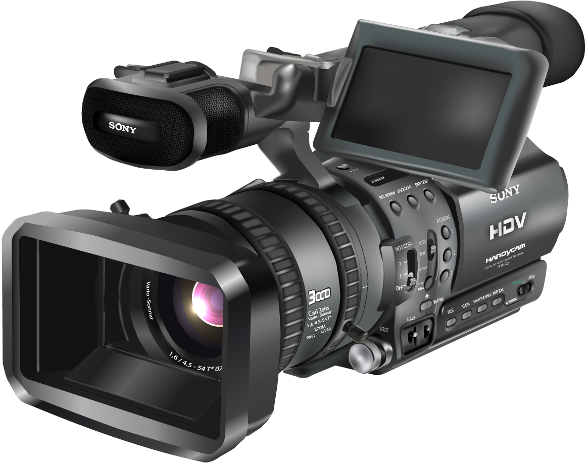Video Camera Png Image - Video Camera Png Clipart (1100x913), Png Download