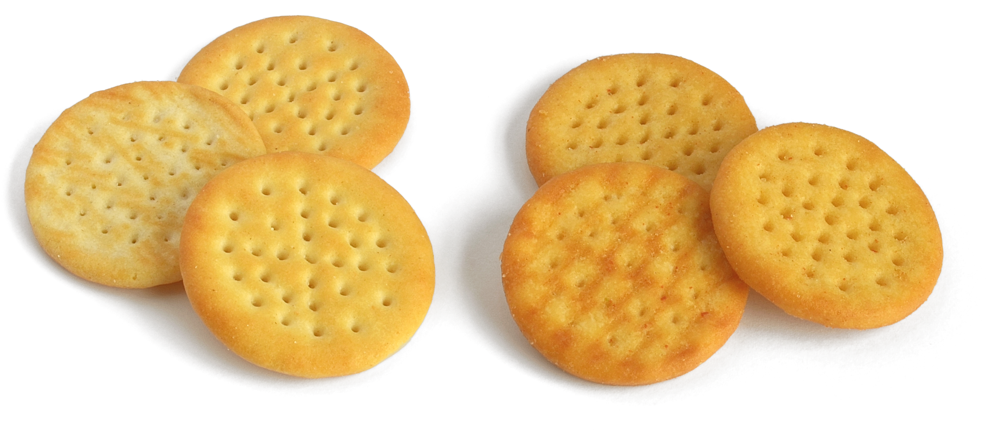 Mcvities Mini Cheddars (transparent Bg) - Crackers With Clear Background Clipart (3485x1535), Png Download