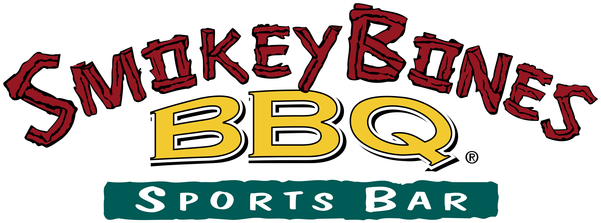 Smokey Bones Bbq Logo Png Transparent - Smokey Bones Clipart (2400x2400), Png Download