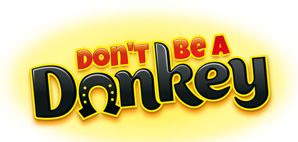Logo Don't Be A Donkey - Graphic Design Clipart (1144x541), Png Download