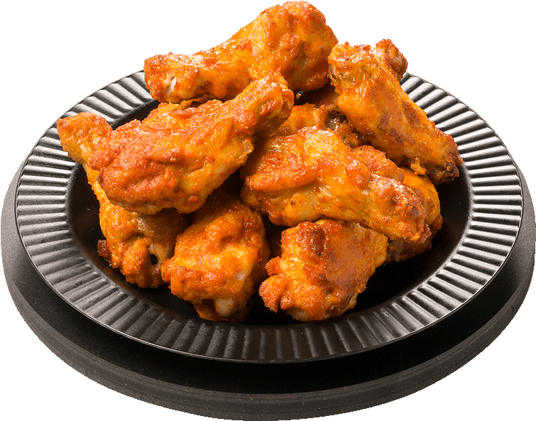 6 Piece Chicken Wings Clipart (960x800), Png Download