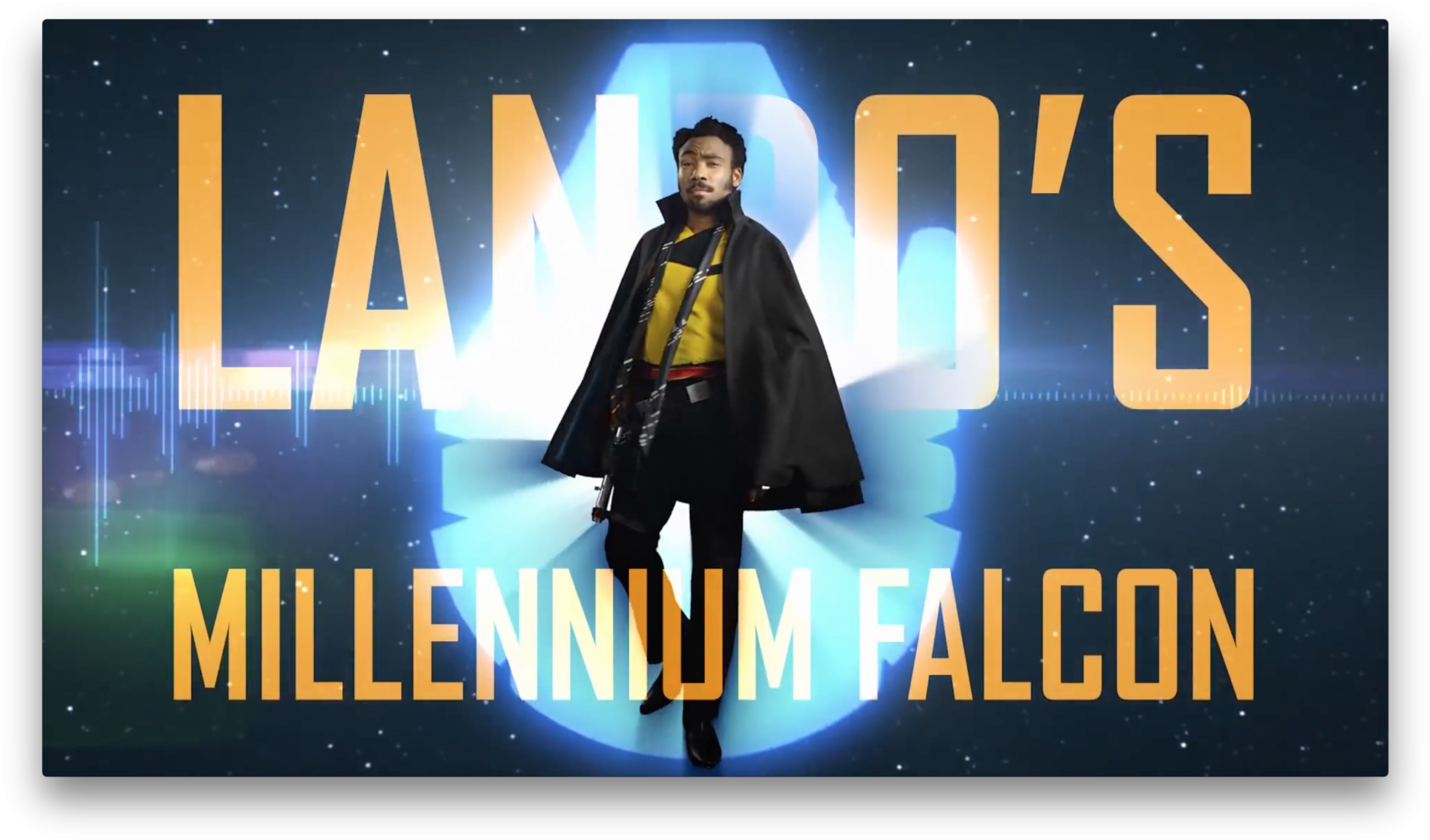 Image Media For Lando's Millennium Falcon - Poster Clipart (2200x1308), Png Download