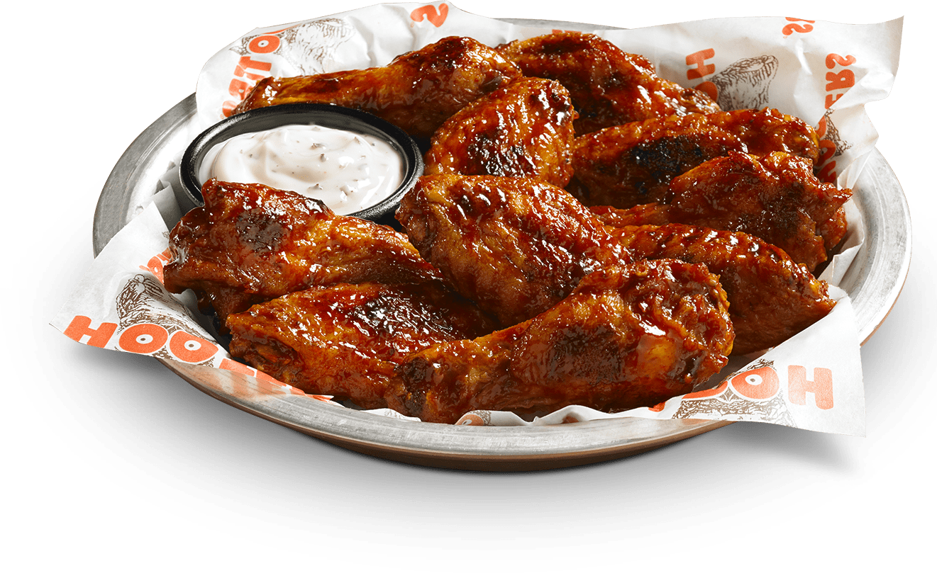 Hooters Chicken Wings - Hotel Food Images Png Clipart (1321x809), Png Download
