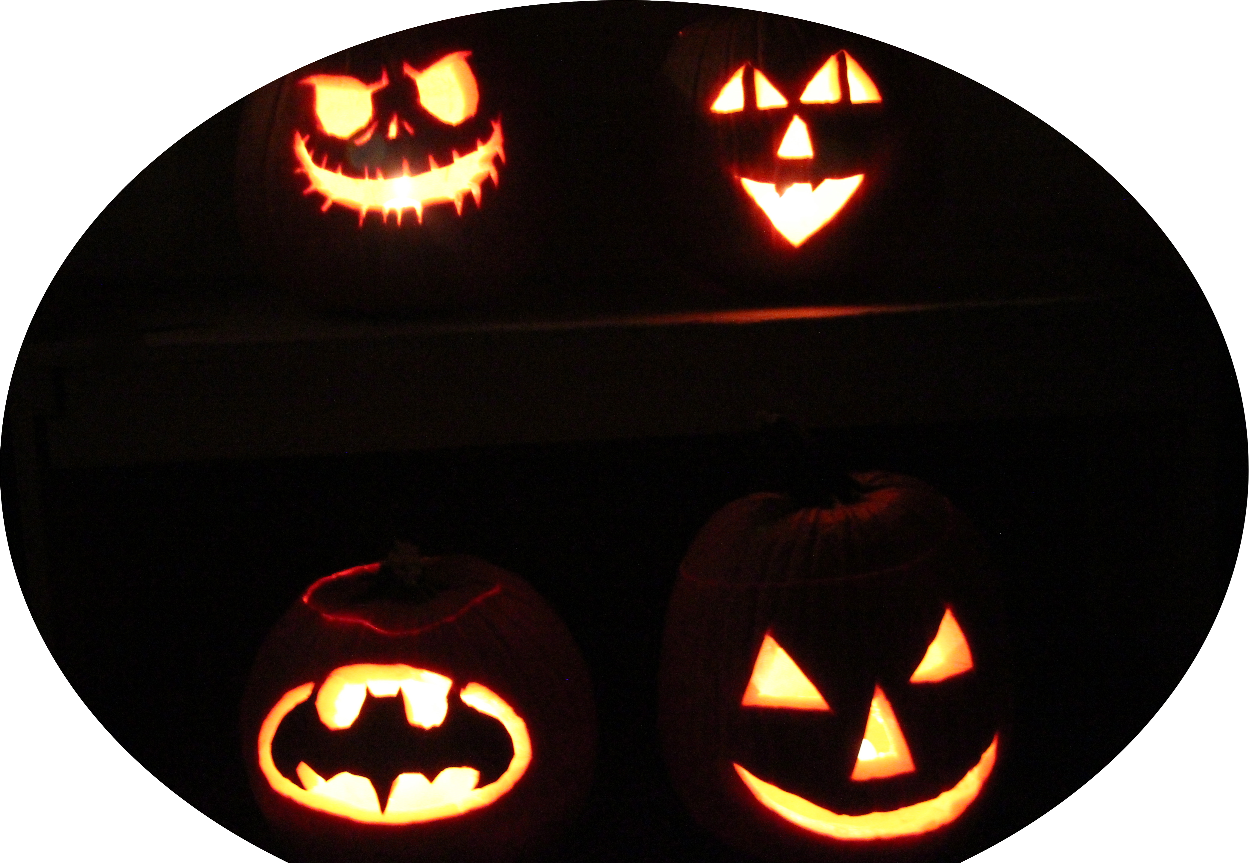 Jack O Lanterns - Jack-o'-lantern Clipart (4175x2884), Png Download