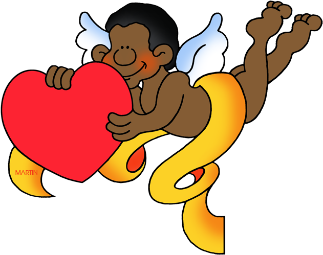 Cupid - Cartoon Clipart (631x499), Png Download